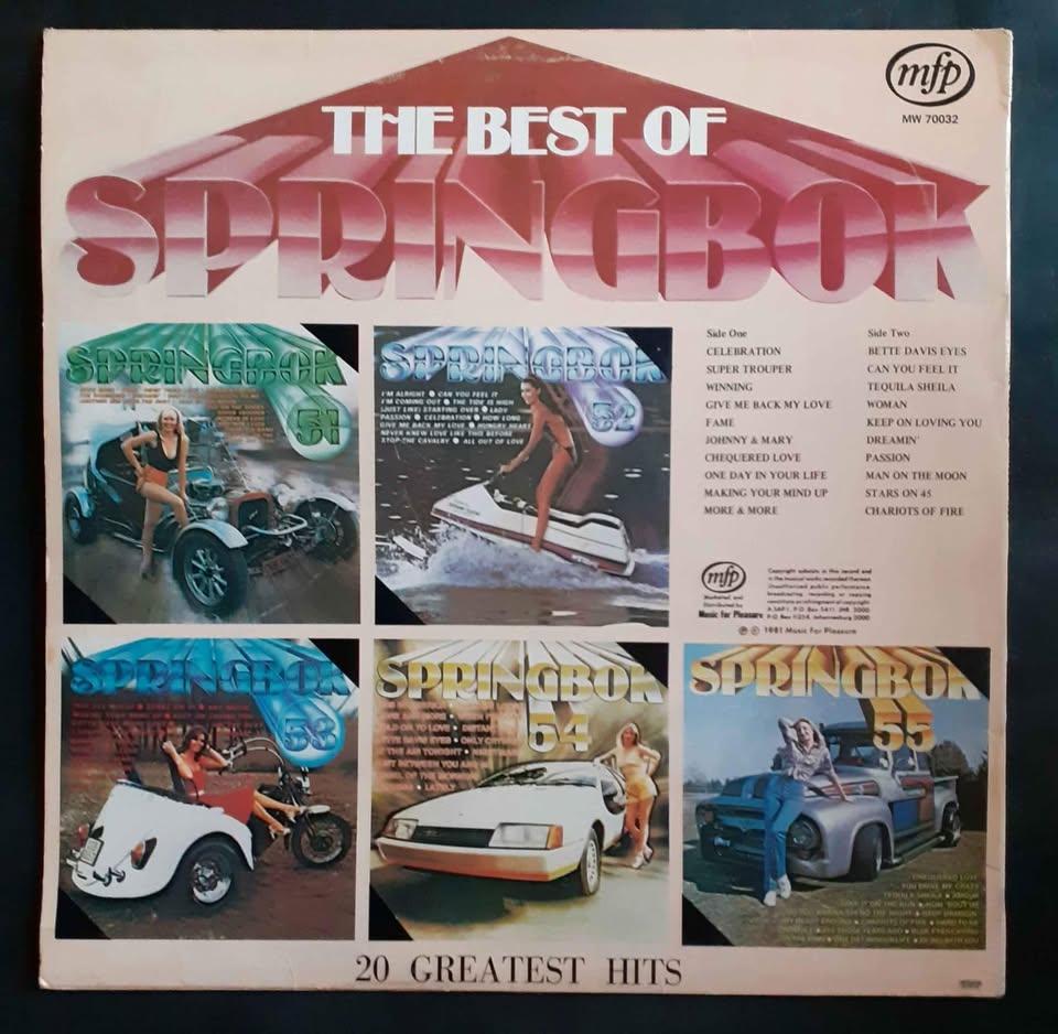 Best of Springbok 1981 LP Record