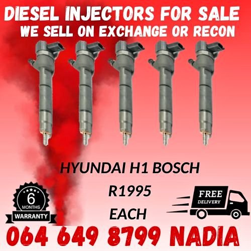 HYUNDAI H1 BOSCH DIESEL INJECTORS FOR SALE ON EXCHANGE - Private Seller