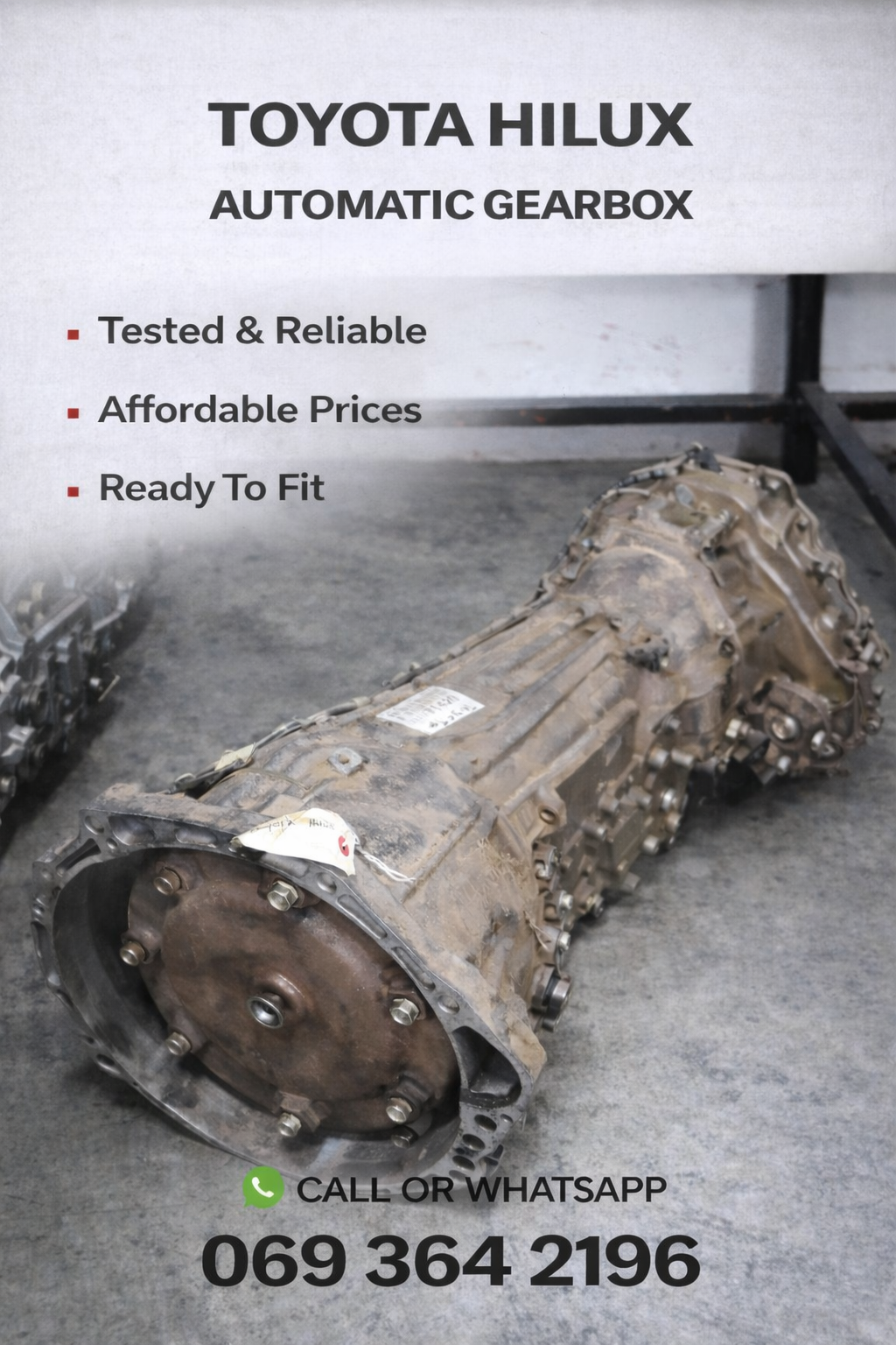 TOYITA HILUX AUTOMATIC GEARBOX AVAILABLE FOR SALE CALL OR WHATSAPP - Private Seller TOYITA HILUX AUTOMATIC GEARBOX AVAILABLE FOR SALE CALL OR WHATSAPP - Private Seller
