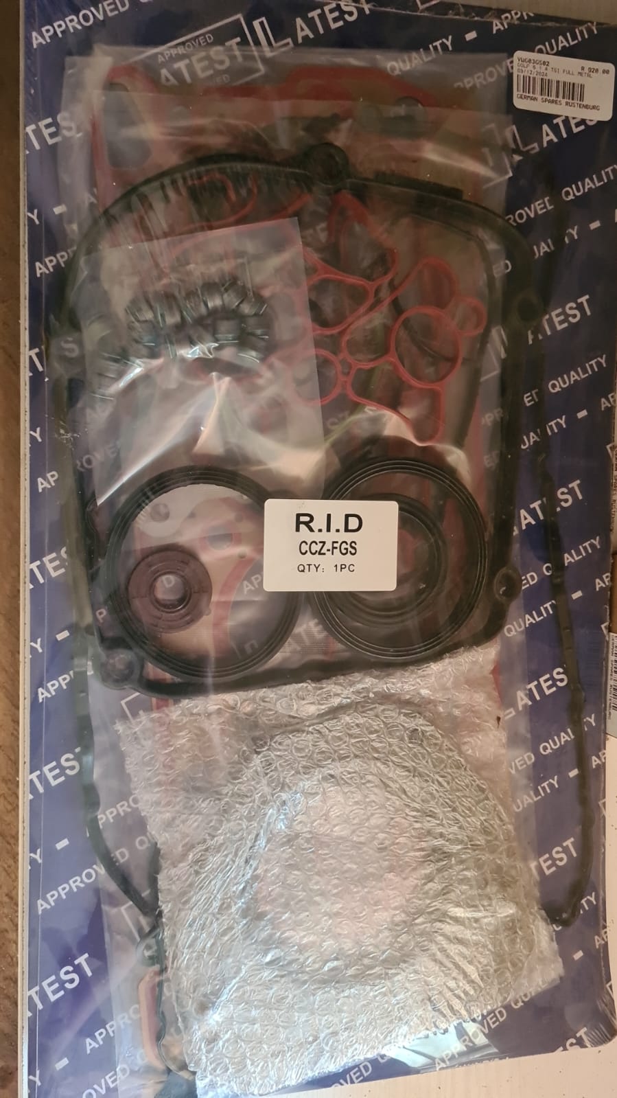 Golf 6 TSI Gasket Set – For Sale - Private Seller Golf 6 TSI Gasket Set – For Sale - Private Seller