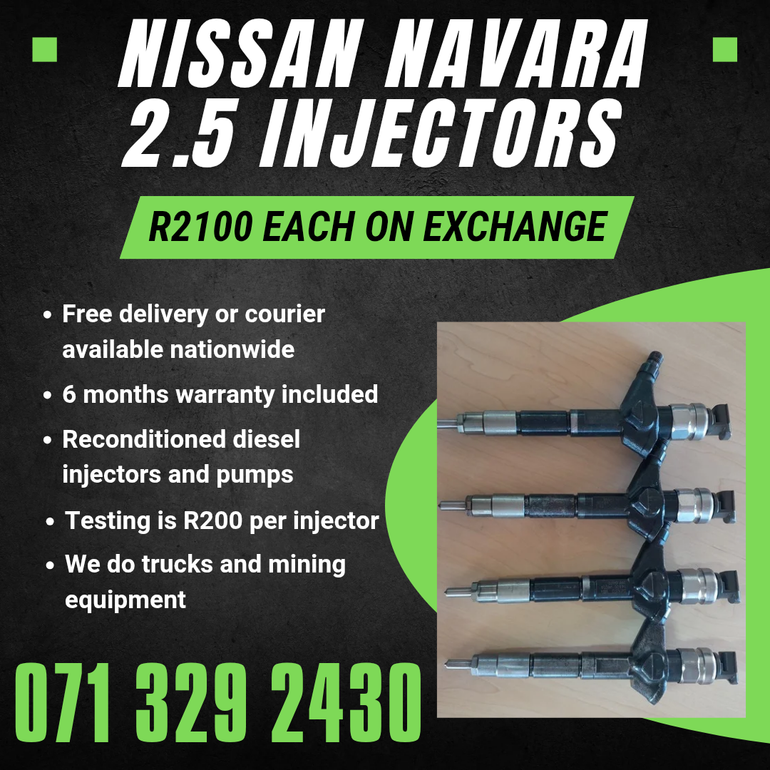 NISSAN NAVARA YD25 INJECTORS FOR SALE WITH WARRANTY - Private Seller NISSAN NAVARA YD25 INJECTORS FOR SALE WITH WARRANTY - Private Seller