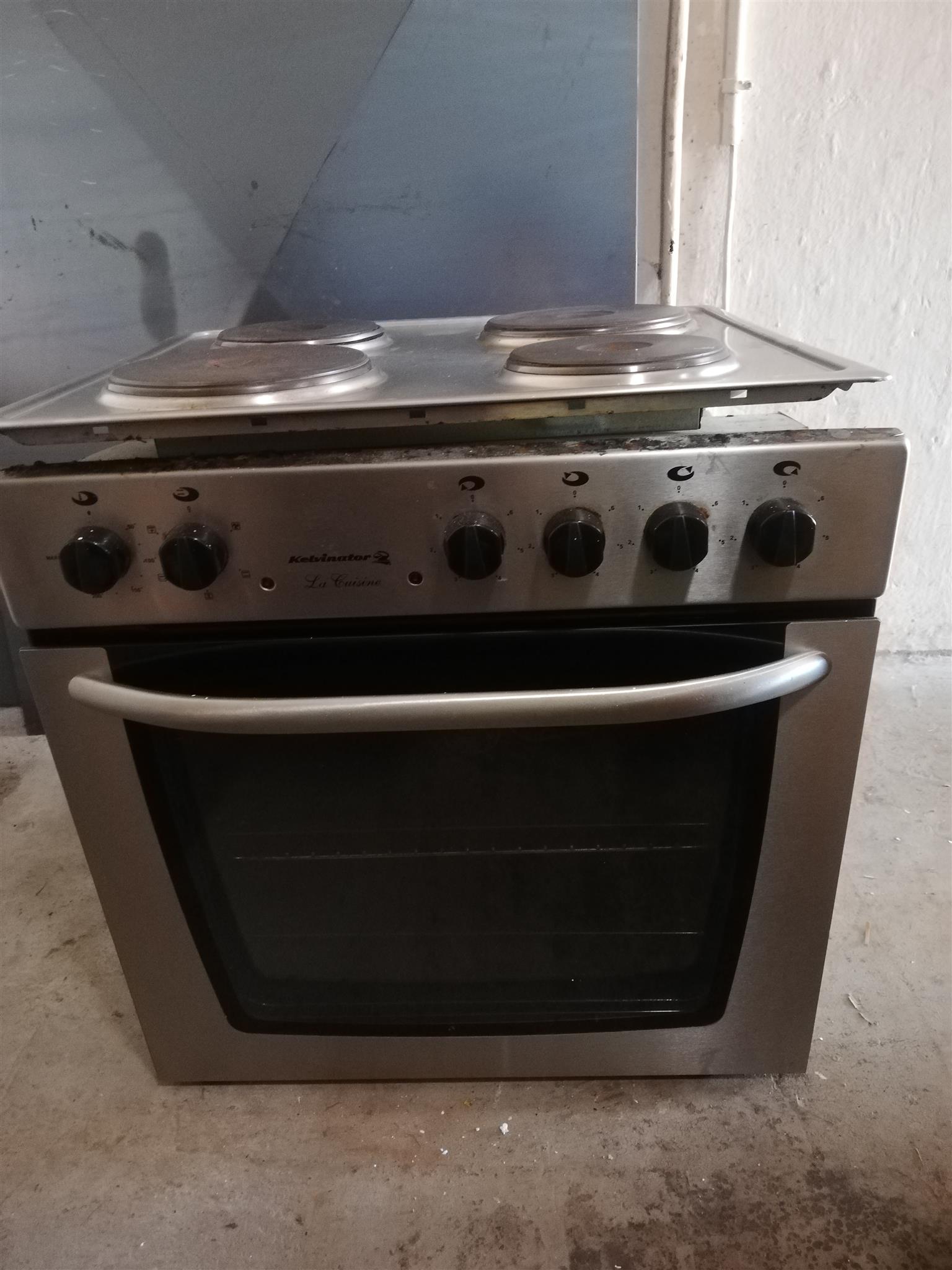 kelvinator glass top stove