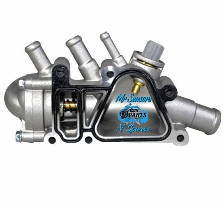 Thermostat With Housing Ford Fiesta Focus MK5 - ROUND PIPE ALLUM HSG (2 PIN) - Private Seller Thermostat With Housing Ford Fiesta Focus MK5 - ROUND PIPE ALLUM HSG (2 PIN) - Private Seller