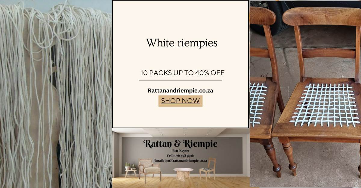 White riempies for sale White riempies for sale