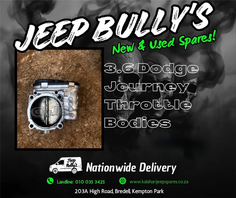 Dodge Components| SA Delivery| Dodge Journey Throttle Bodies 3.6 - Private Seller Dodge Components| SA Delivery| Dodge Journey Throttle Bodies 3.6 - Private Seller