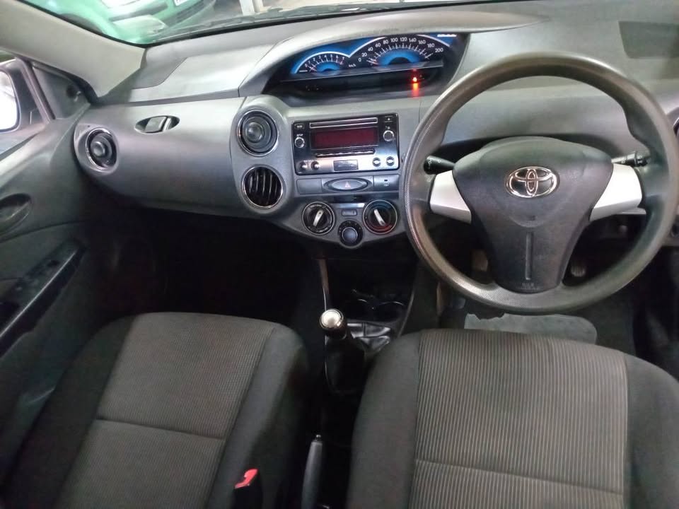 2019 Toyota Etios 1.5 sprint Manual ,White color,Petrol
