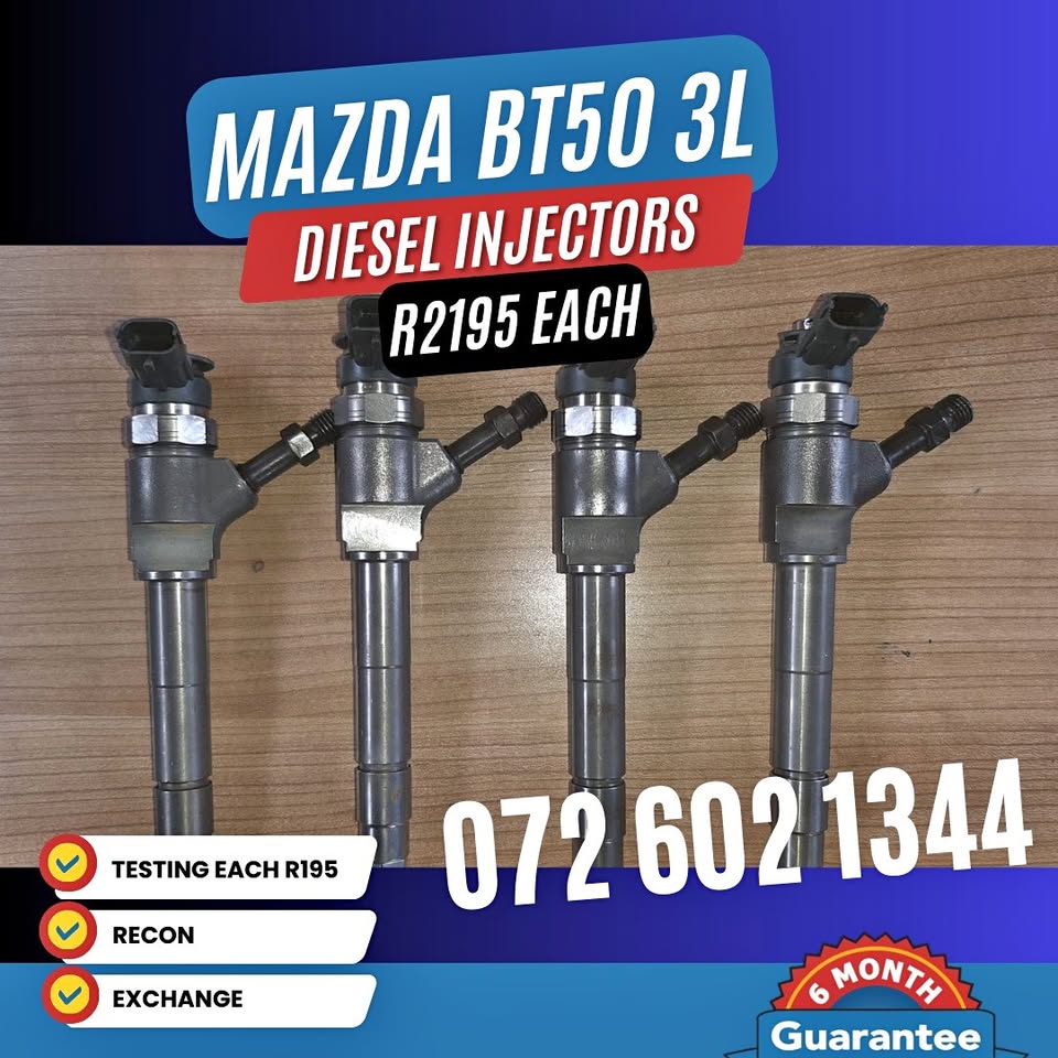 Mazda BT50 3L Diesel Injectors for sale on exchange or to recon yours - Private Seller Mazda BT50 3L Diesel Injectors for sale on exchange or to recon yours - Private Seller