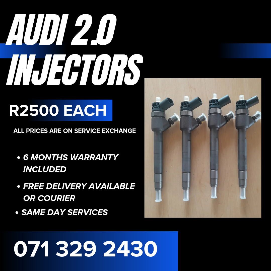AUDI 2.0 INJECTORS WITH WARRANTY INCLUDED - Private Seller AUDI 2.0 INJECTORS WITH WARRANTY INCLUDED - Private Seller