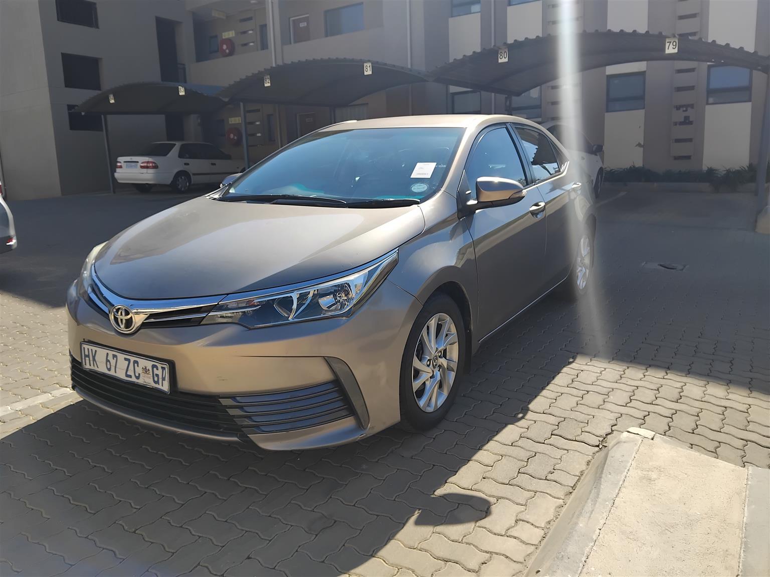 Used 2018 Toyota Corolla 1.4D-4D Prestige - Private Seller Used 2018 Toyota Corolla 1.4D-4D Prestige - Private Seller