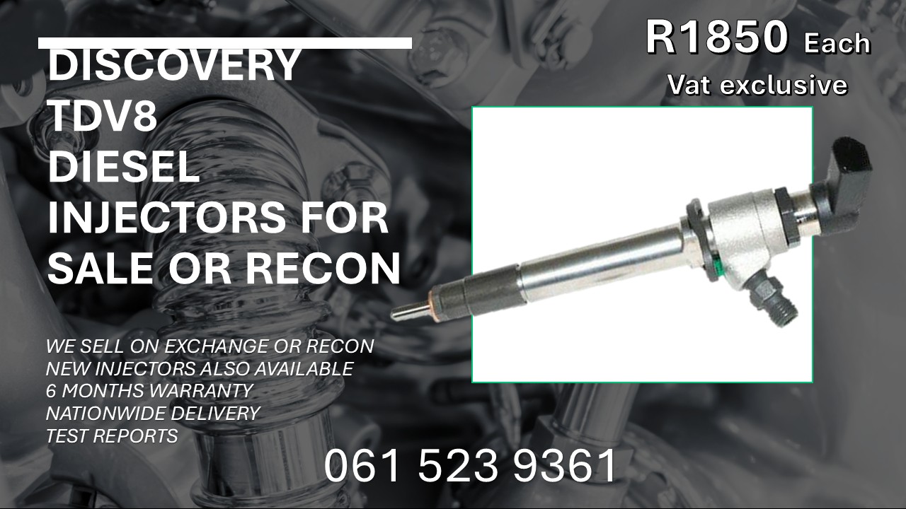 DISCOVERY TDV8 DIESEL INJECTORS FOR SALE TEST REPORTS - Private Seller DISCOVERY TDV8 DIESEL INJECTORS FOR SALE TEST REPORTS - Private Seller