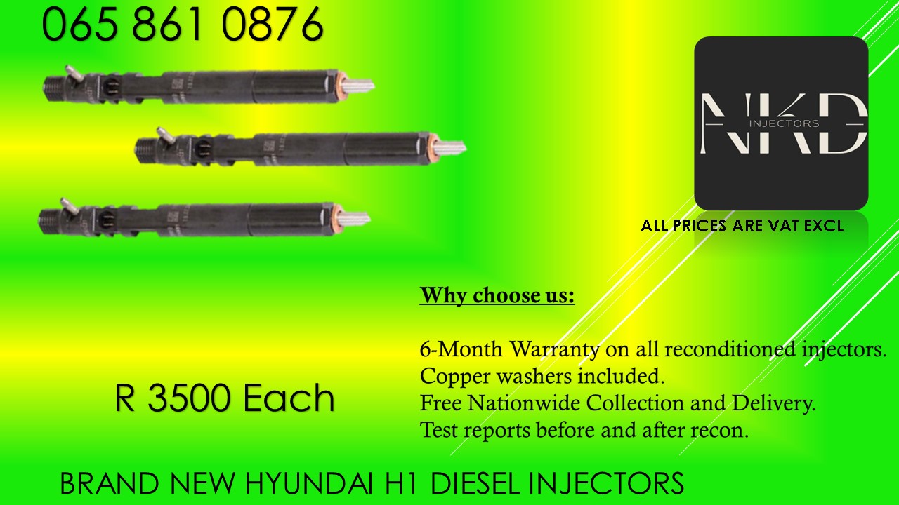 Hyundai H1 2.5 Delphi injectors for sale with warranty - Private Seller Hyundai H1 2.5 Delphi injectors for sale with warranty - Private Seller
