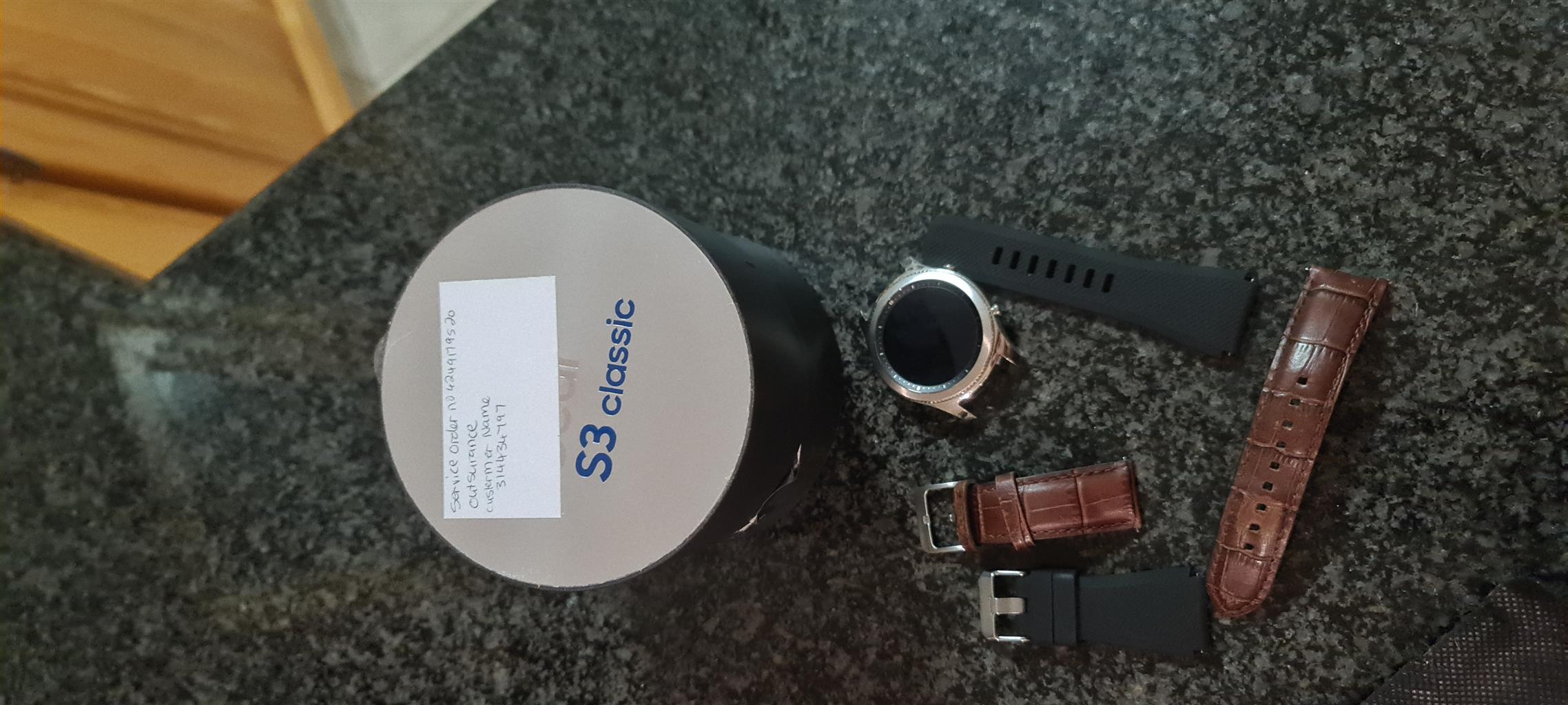 Samsung gear s3 classic watch