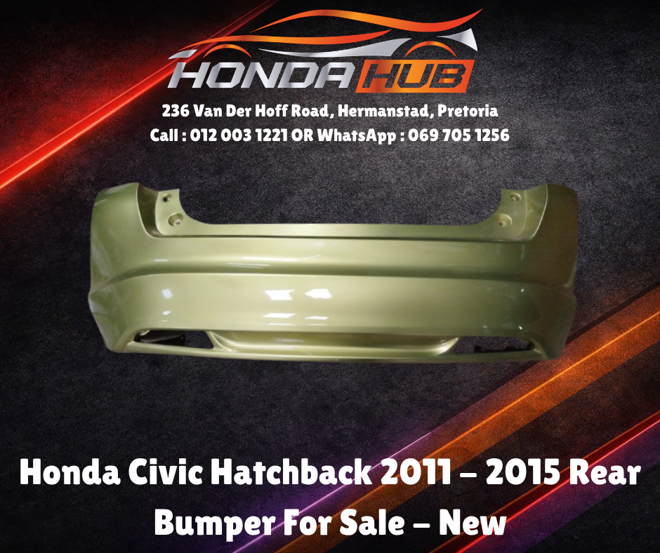 Honda Civic Hatchback 2011–2015 Rear Bumper For Sale - Private Seller Honda Civic Hatchback 2011–2015 Rear Bumper For Sale - Private Seller