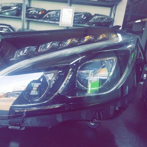 W205 Led Intelligent Light System Mercedes Benz Double Xenon Junk Mail