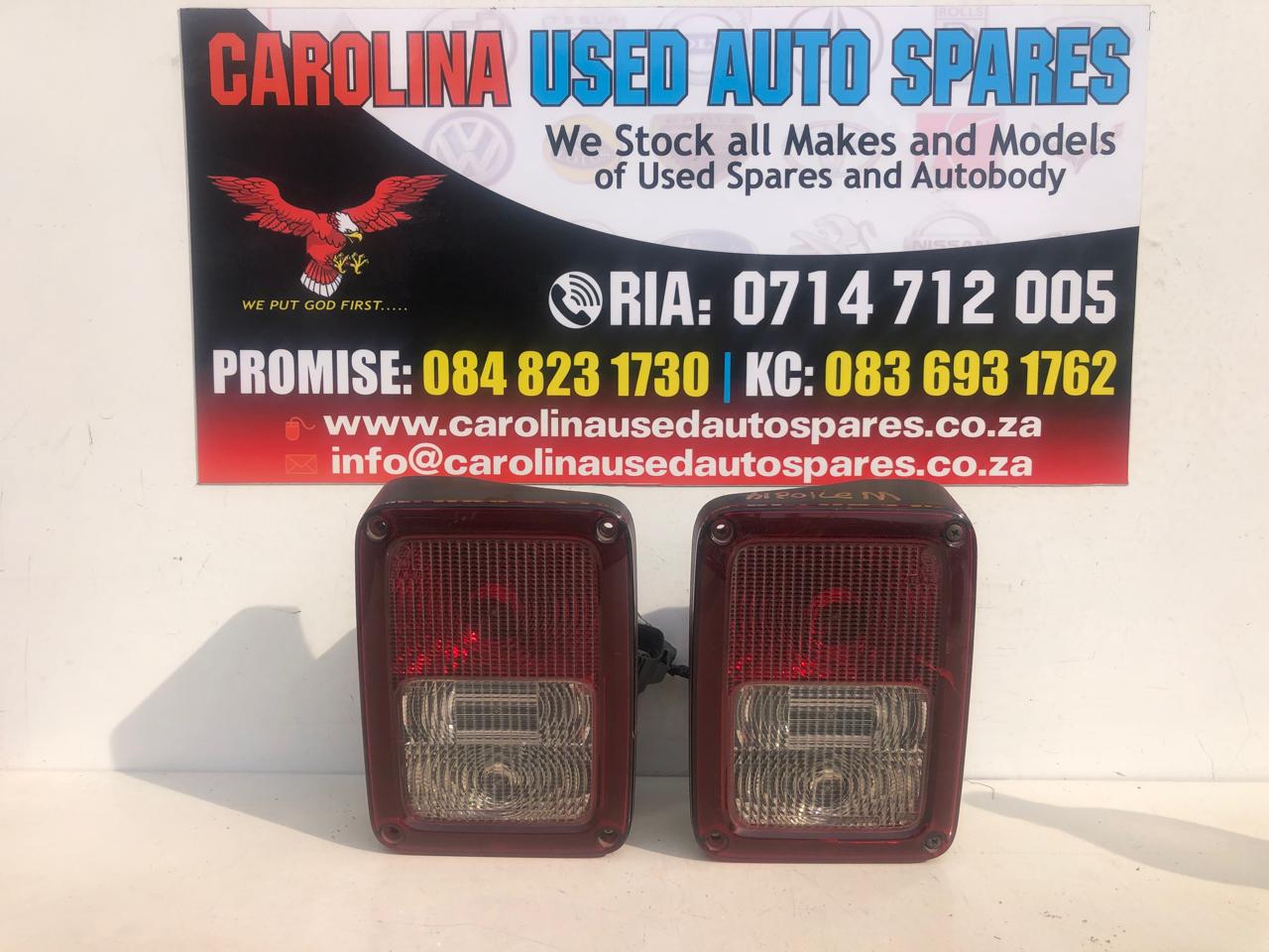 Jeep Wrangle left and right side taillights - Private Seller Jeep Wrangle left and right side taillights - Private Seller