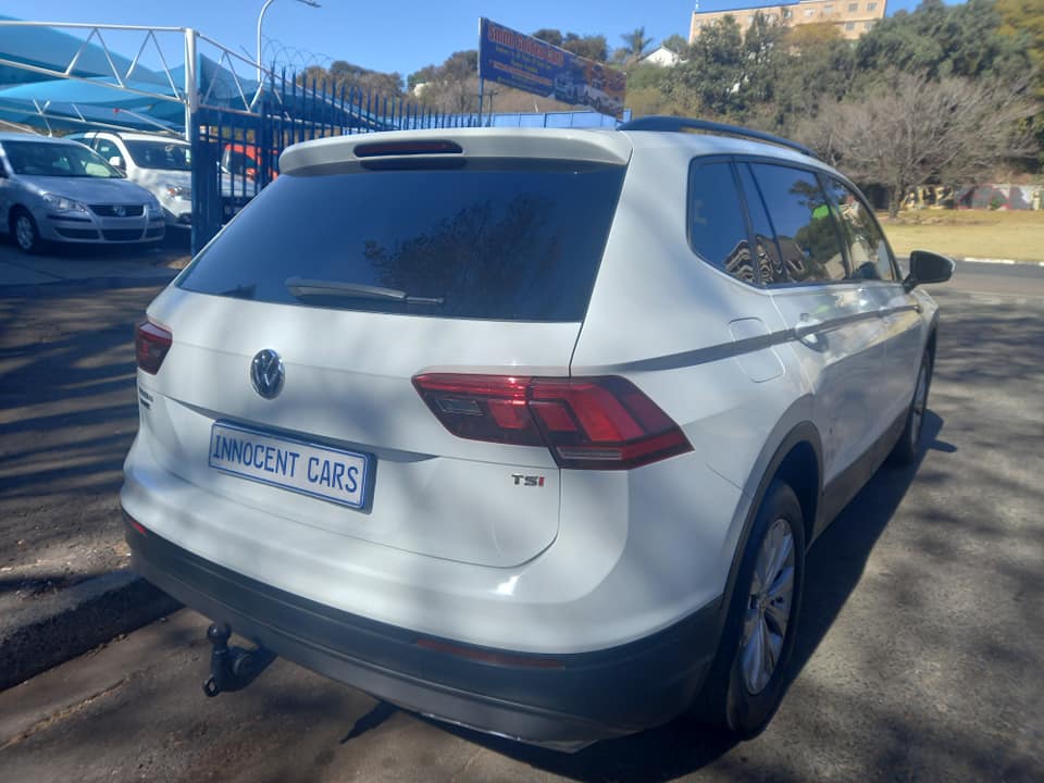 2020 VW TIGUAN ALLSPACE 2.0 PETROL ENGINE, AUTOMATIC, WHITE COLOR, MILEAGE