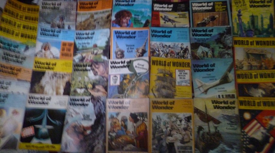 World of Wonder magazines 1973 & 1974 x 51
