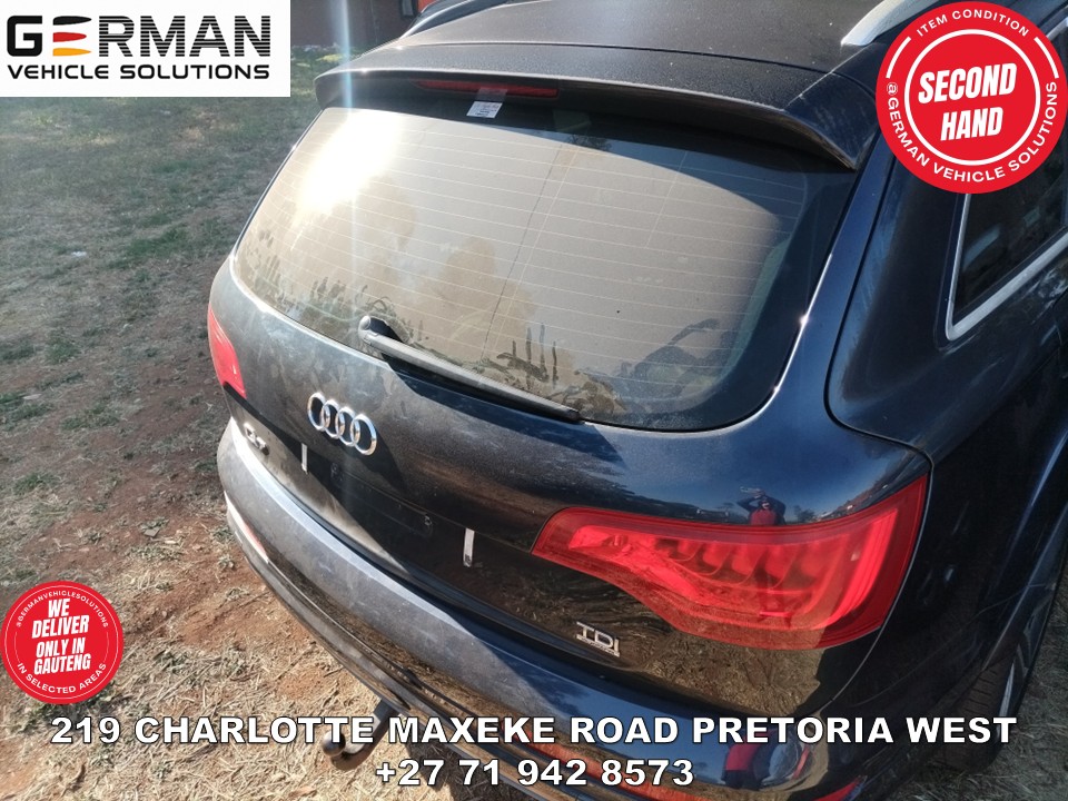 Audi Q7 3.0 tdi quattro facelift tailgate for sale – used - Private Seller