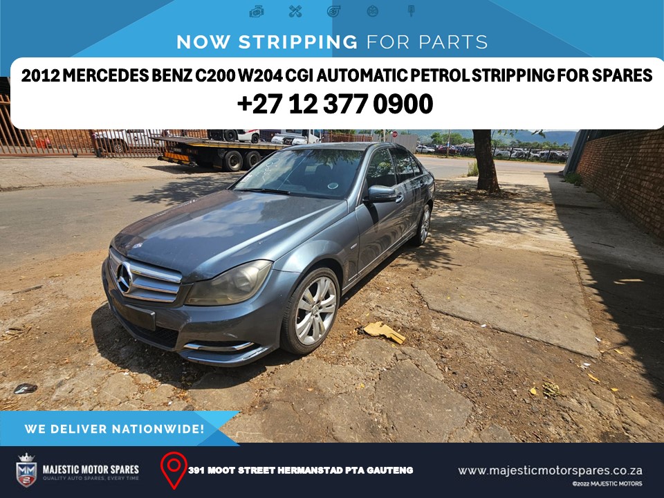 Mercedes 2012 C200 cgi salvaged car spares and parts for sale Metallic - Private Seller Mercedes 2012 C200 cgi salvaged car spares and parts for sale Metallic - Private Seller
