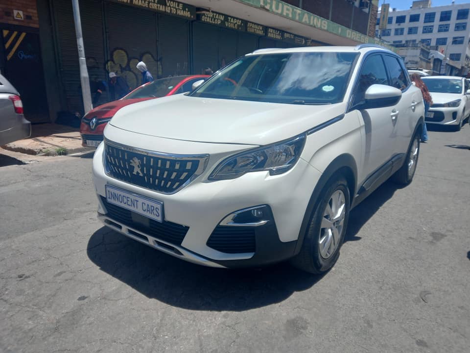2020 PEUGEOT 3008 1.2 PETROL, AUTOMATIC TRANSMISSION, WHITE COLOUR, MILEAGE 26000KM