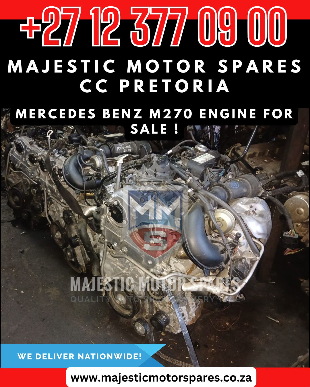 Mercedes Benz M270 Engine for Sale - Private Seller Mercedes Benz M270 Engine for Sale - Private Seller