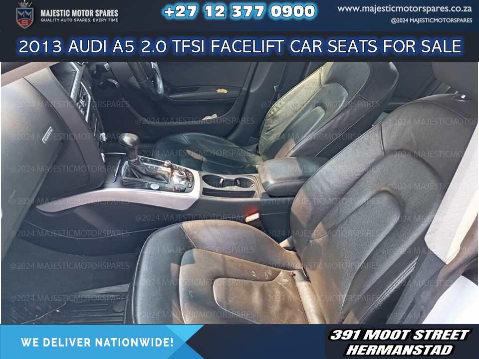 2013 Audi A5 Facelift Car Seats for Sale - Private Seller 2013 Audi A5 Facelift Car Seats for Sale - Private Seller