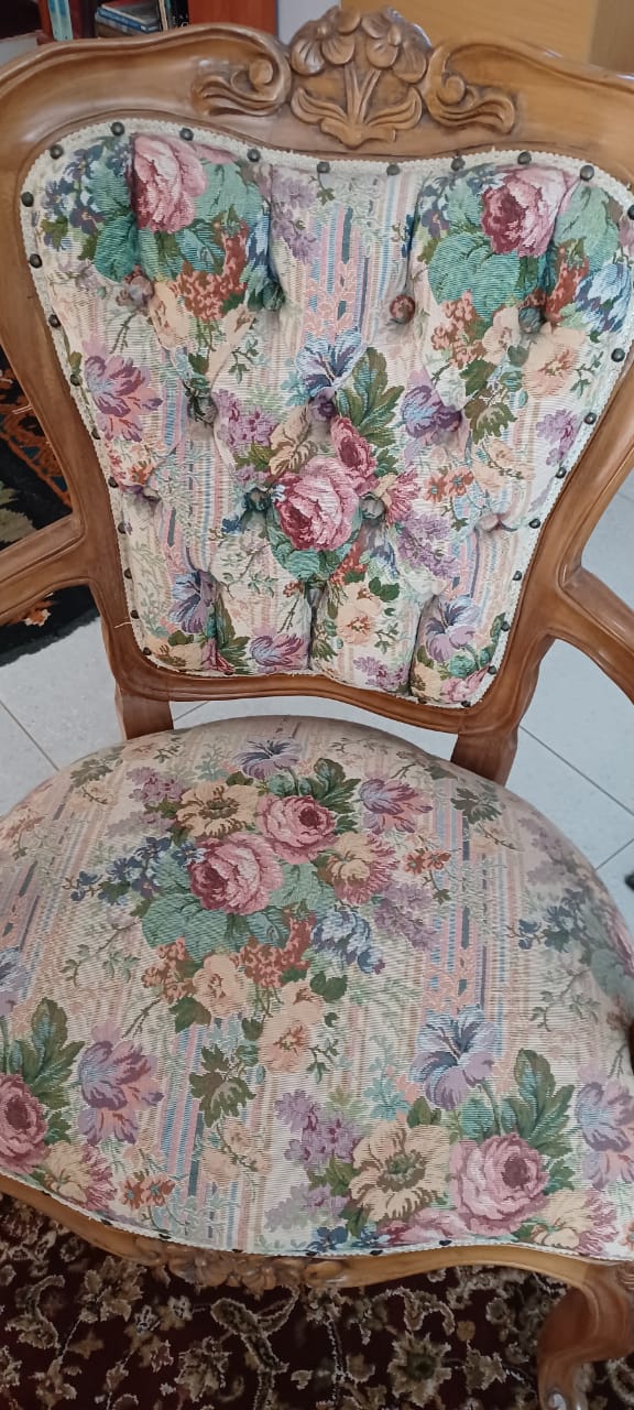 2 Birchwood Victorian chairs