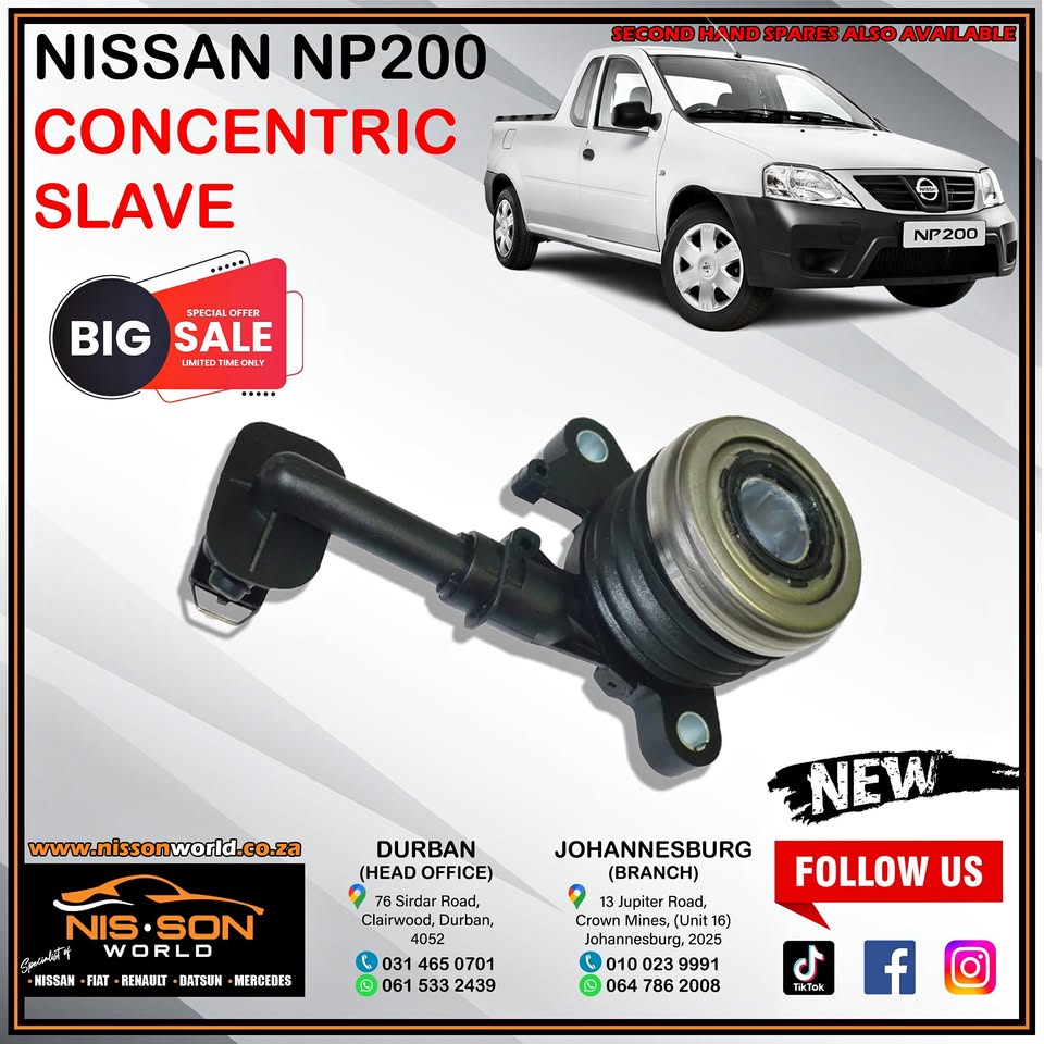 Nissan NP200 Concentric Slave - Private Seller Nissan NP200 Concentric Slave - Private Seller