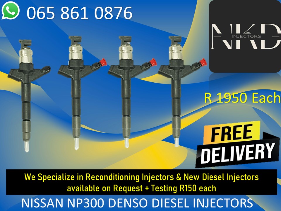NISSAN NP300 INJECTORS FOR SALE OR RECON WITH WARRANTY - Private Seller NISSAN NP300 INJECTORS FOR SALE OR RECON WITH WARRANTY - Private Seller