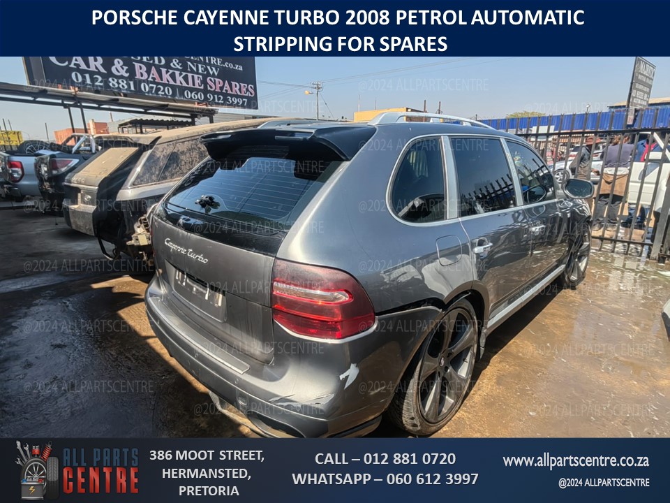 Porsche Cayenne Turbo 2008 petrol automatic stripping for spares