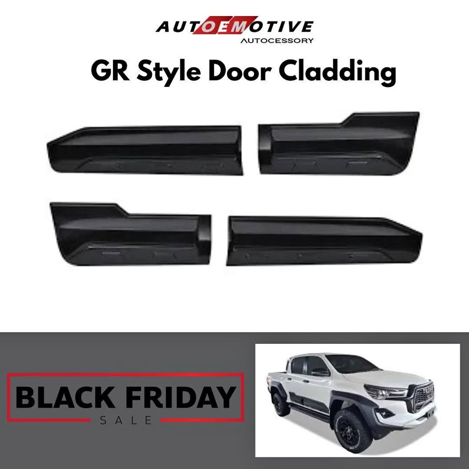 GR Style Door cladding For Toyota Hilux (Black Friday Deal) - Private Seller GR Style Door cladding For Toyota Hilux (Black Friday Deal) - Private Seller