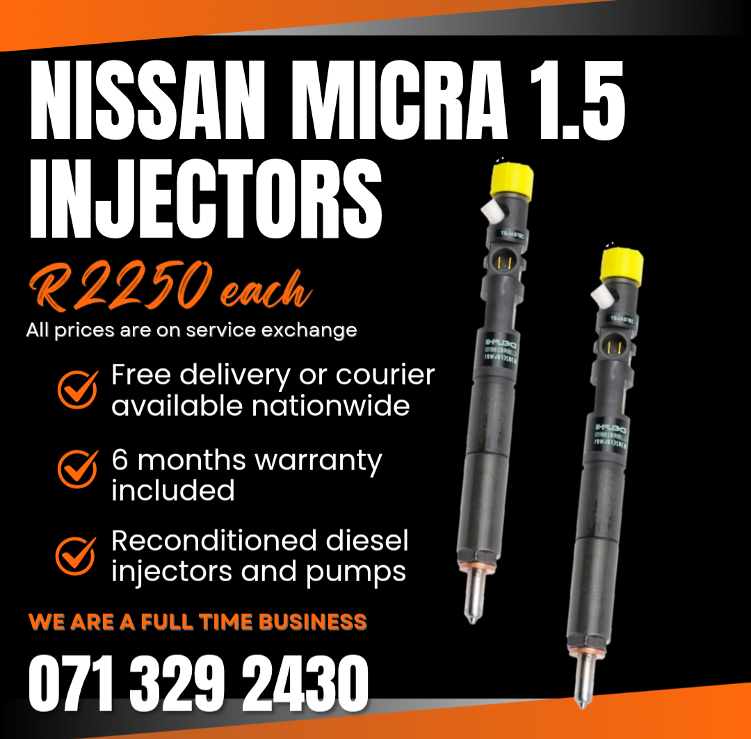 NISSAN MICRA 1.5 INJECTORS FOR SALE WITH WARRANTY - Private Seller NISSAN MICRA 1.5 INJECTORS FOR SALE WITH WARRANTY - Private Seller