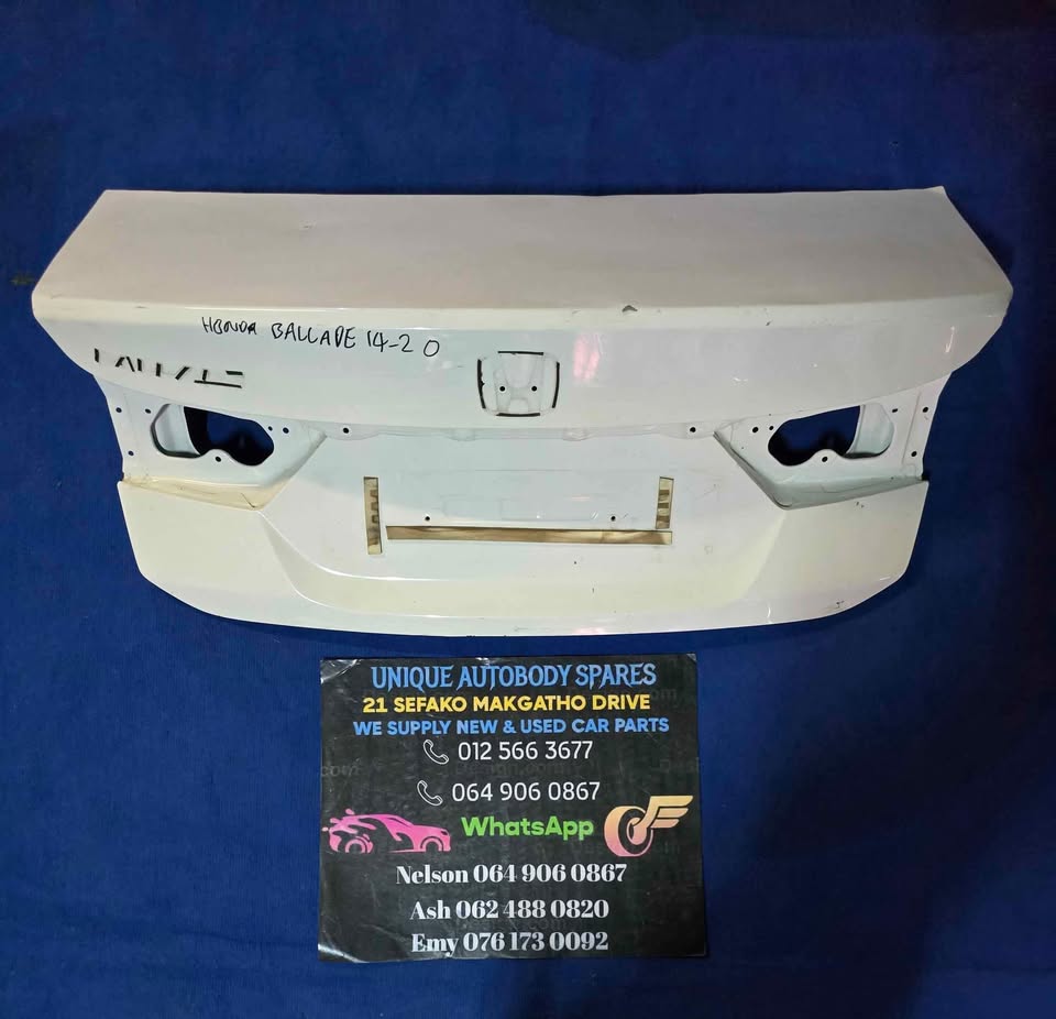 Honda Ballade Boot Lid Tailgate