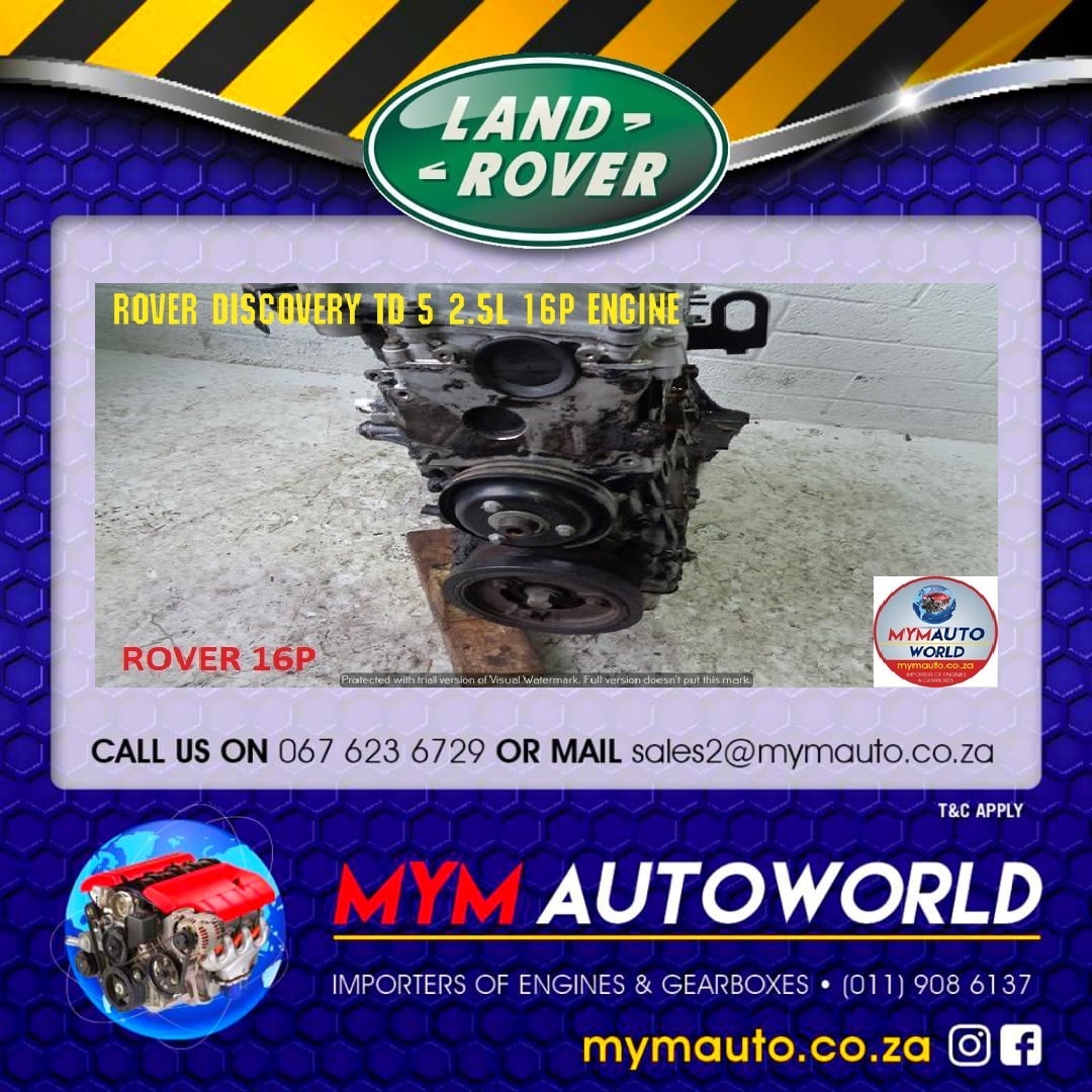 LAND ROVER DISCOVERY TD5 2.5 16P ENGINE - Private Seller LAND ROVER DISCOVERY TD5 2.5 16P ENGINE - Private Seller