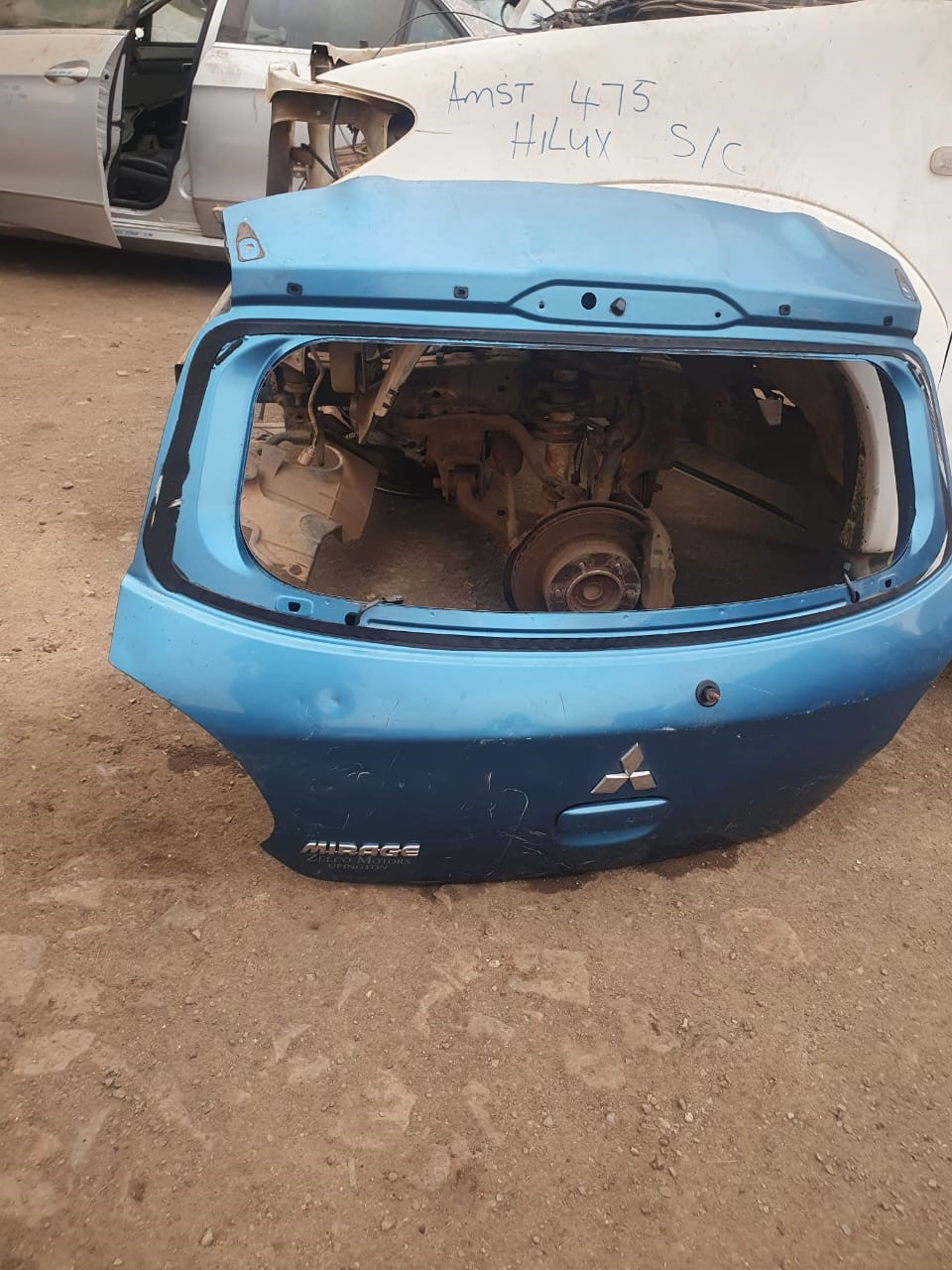 2014 Mitsubishi Mirage Replacement Tailgate for Sale (Second-Hand) - Private Seller 2014 Mitsubishi Mirage Replacement Tailgate for Sale (Second-Hand) - Private Seller