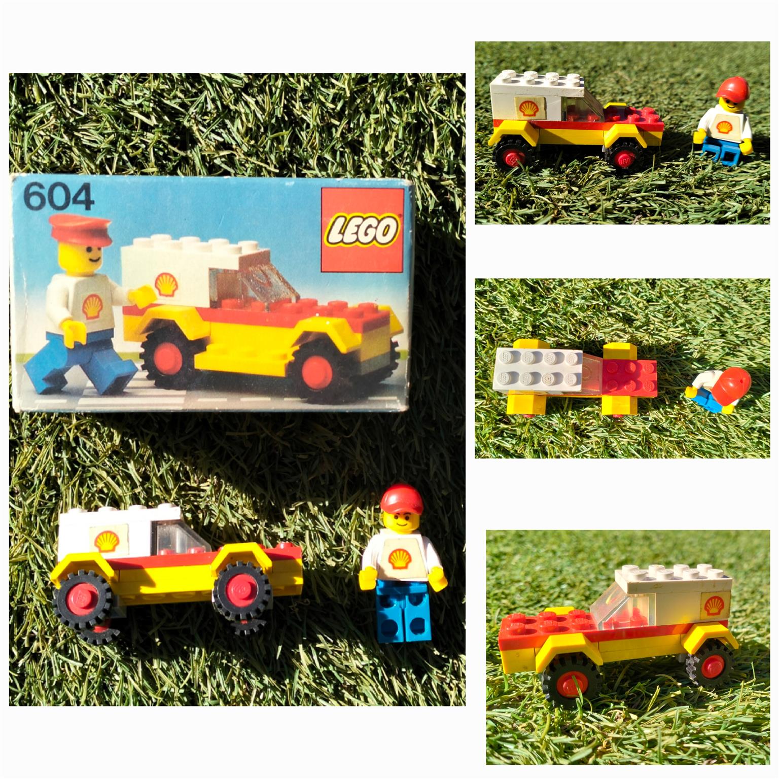 604 – 'Shell Service' Car 1978 VINTAGE LEGO