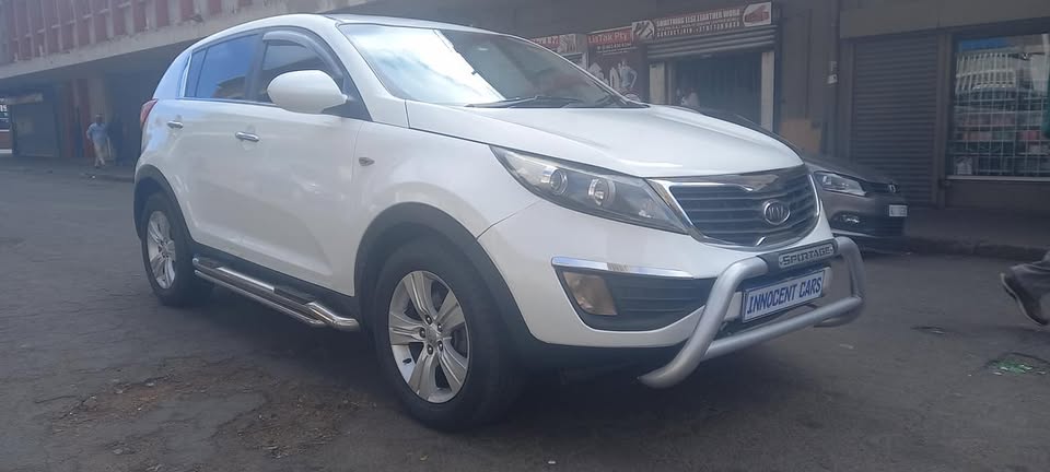 2011 KIA SPORTAGE 2.0 MANUAL, WHITE COLOUR, 118000KM