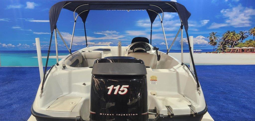 RAVEN EXCALDO 17 FT ON TRAILER 115 HP MERCURY OPTIMAX 2012 MODEL