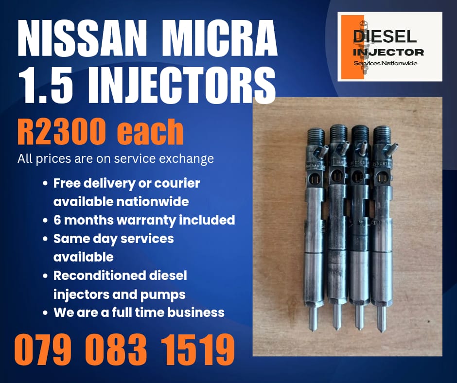 NISSAN MICRA 1.5 INJECTORS FOR SALE WITH WARRANTY - Private Seller NISSAN MICRA 1.5 INJECTORS FOR SALE WITH WARRANTY - Private Seller