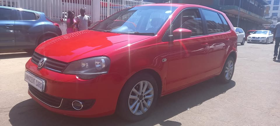 2015 VW POLO VIVO 1.4 TRENDLINE, MANUAL, RED COLOUR, MILEAGE 75000KM