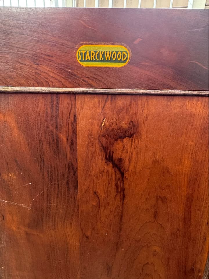 Antique ball and claw imbuia side board