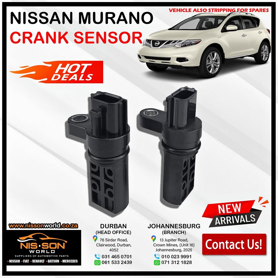 NISSAN MURANO CRANKSHAFT SENSOR