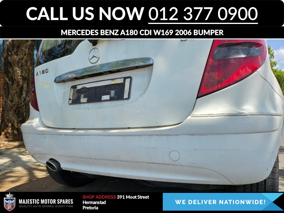 Benz A180 CDI 2006 W169 rear bumper for sale - White - Private Seller Benz A180 CDI 2006 W169 rear bumper for sale - White - Private Seller