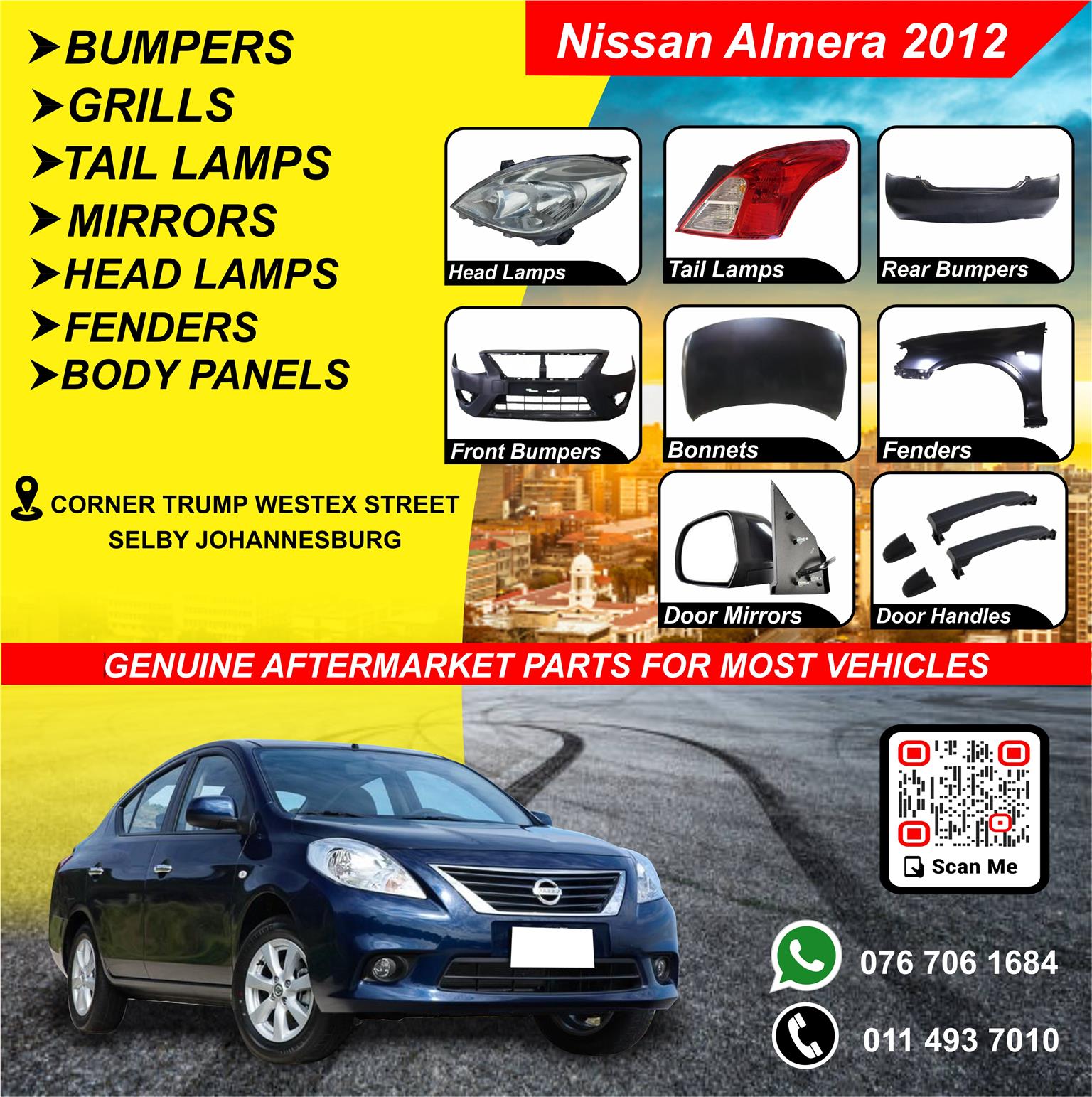 Nissan Almera 2012 Parts and Spares Junk Mail