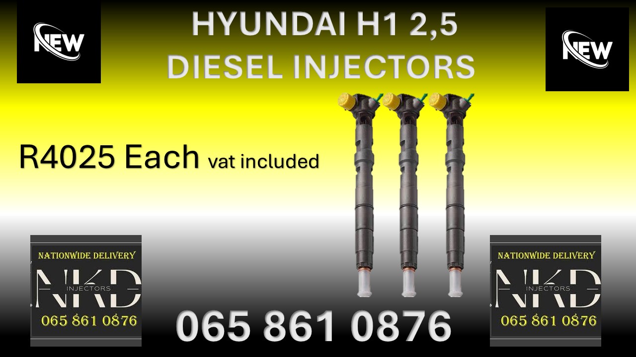 NEW DIESEL INJECTORS FOR SALE FOR HYUNDAI H1 2.5 - Private Seller NEW DIESEL INJECTORS FOR SALE FOR HYUNDAI H1 2.5 - Private Seller