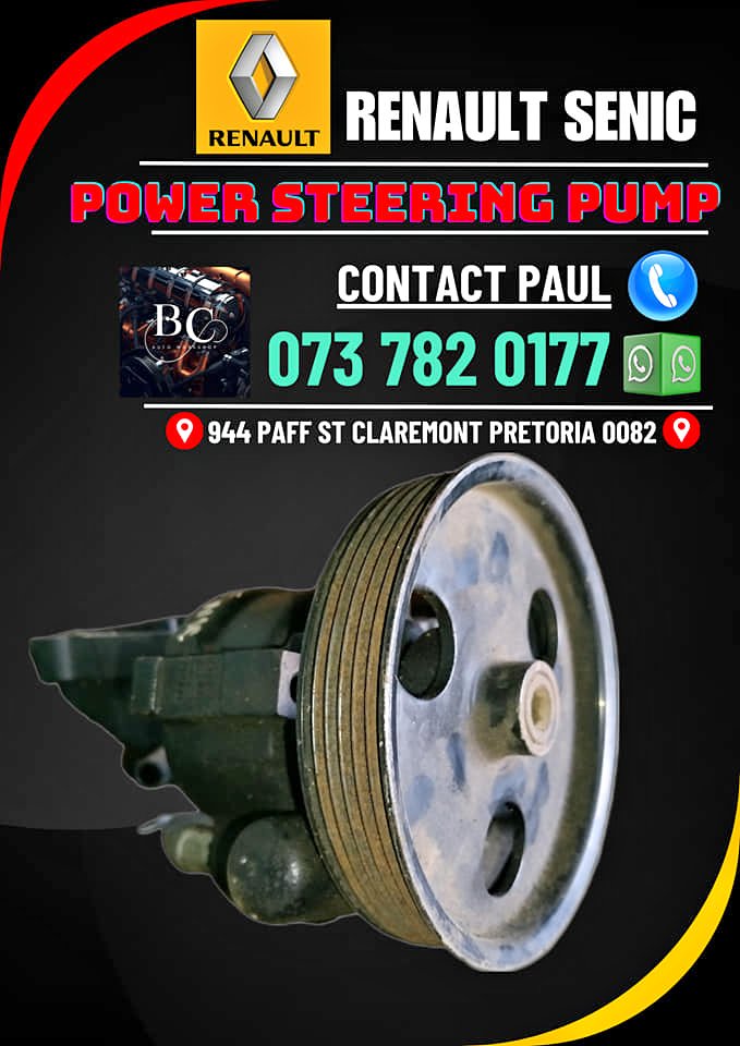 Renault senic power steering pump Call or WhatsApp me - Private Seller Renault senic power steering pump Call or WhatsApp me - Private Seller