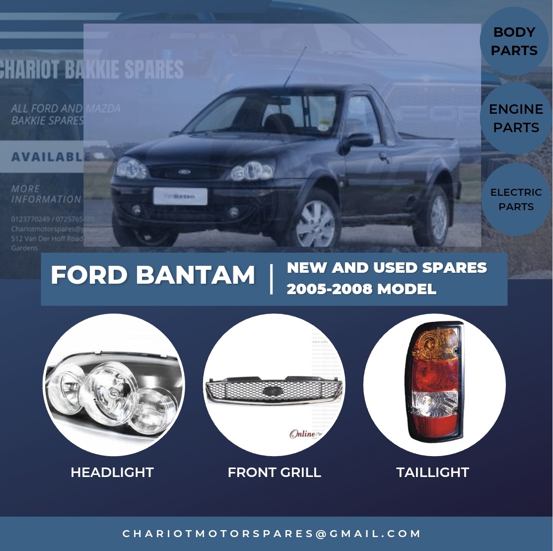 ENGINES FOR ALL FORD AND MAZDA BAKKIES - Private Seller
