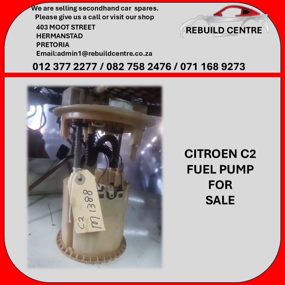 Citroen C2 Fuel Pump for sale - Private Seller Citroen C2 Fuel Pump for sale - Private Seller