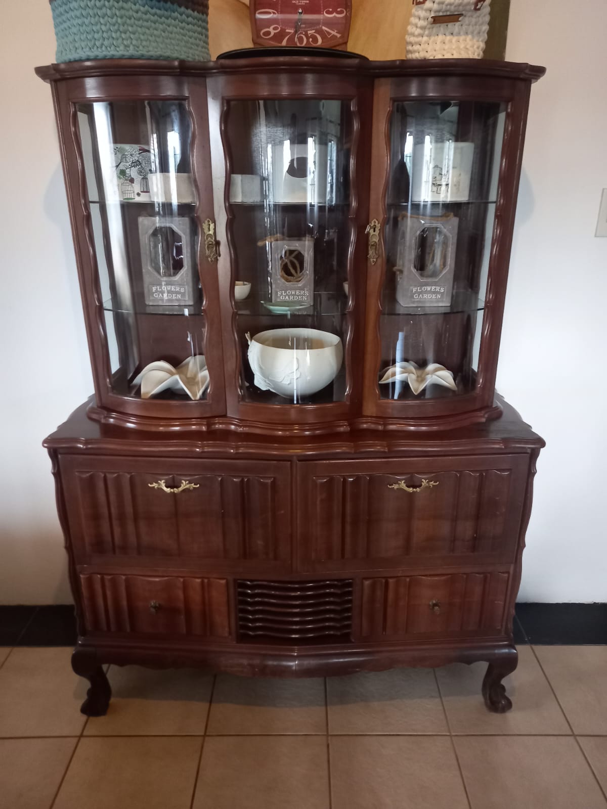 Antique display cabinet
