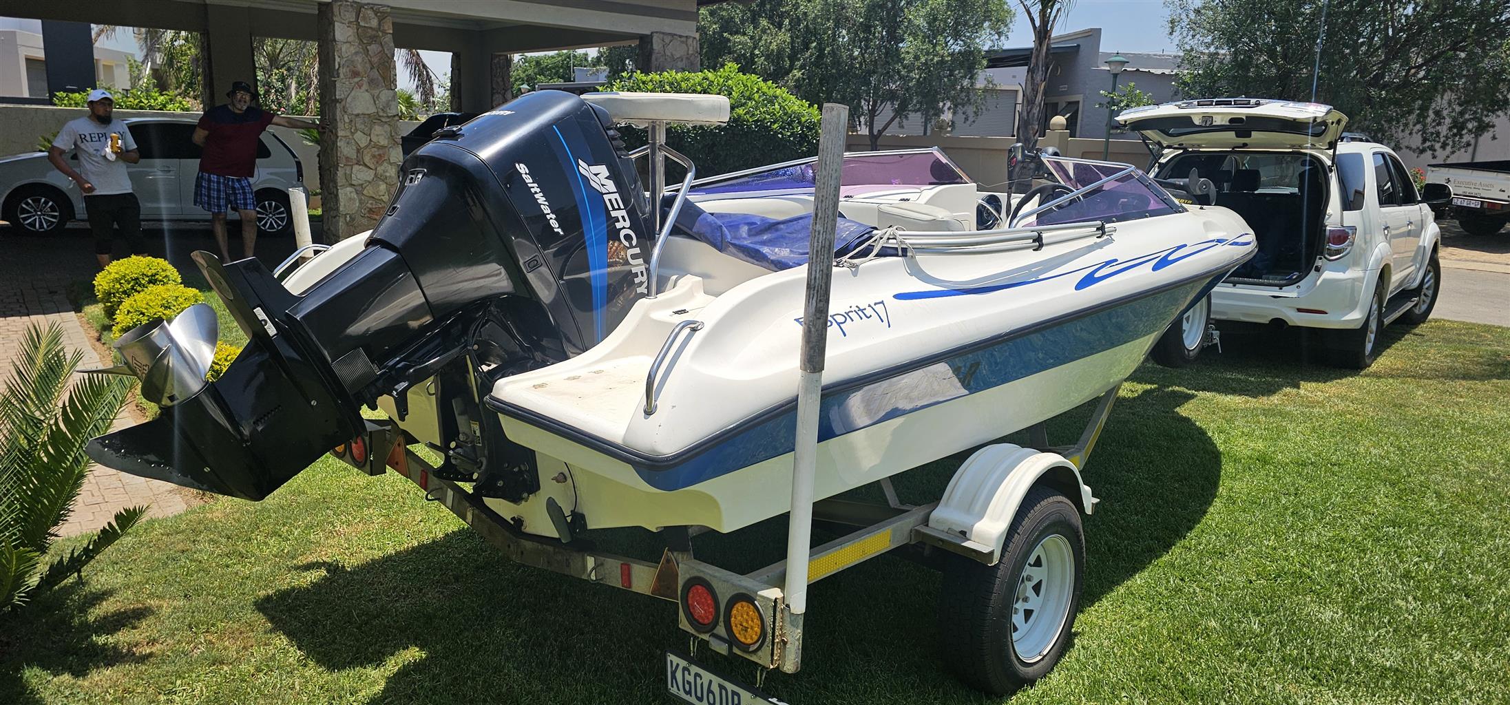 17ft Esprit Boat with 200hp also rigged for Bass Fishing